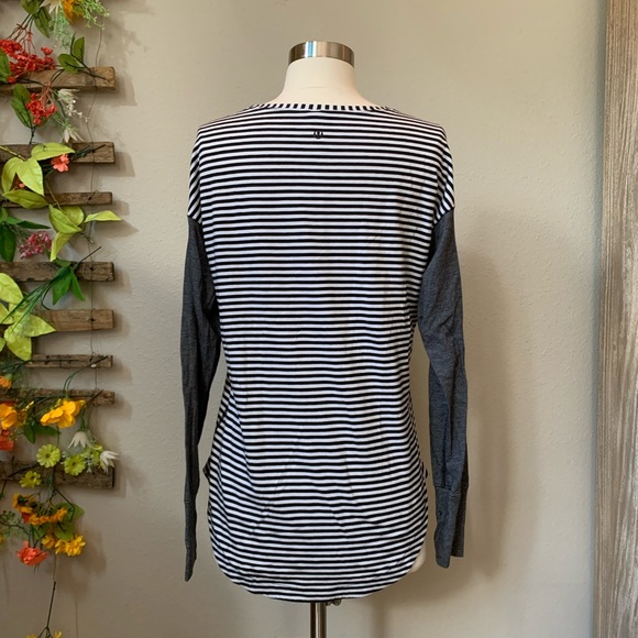 Lululemon Stripe Long Sleeve - Picture 3 of 3